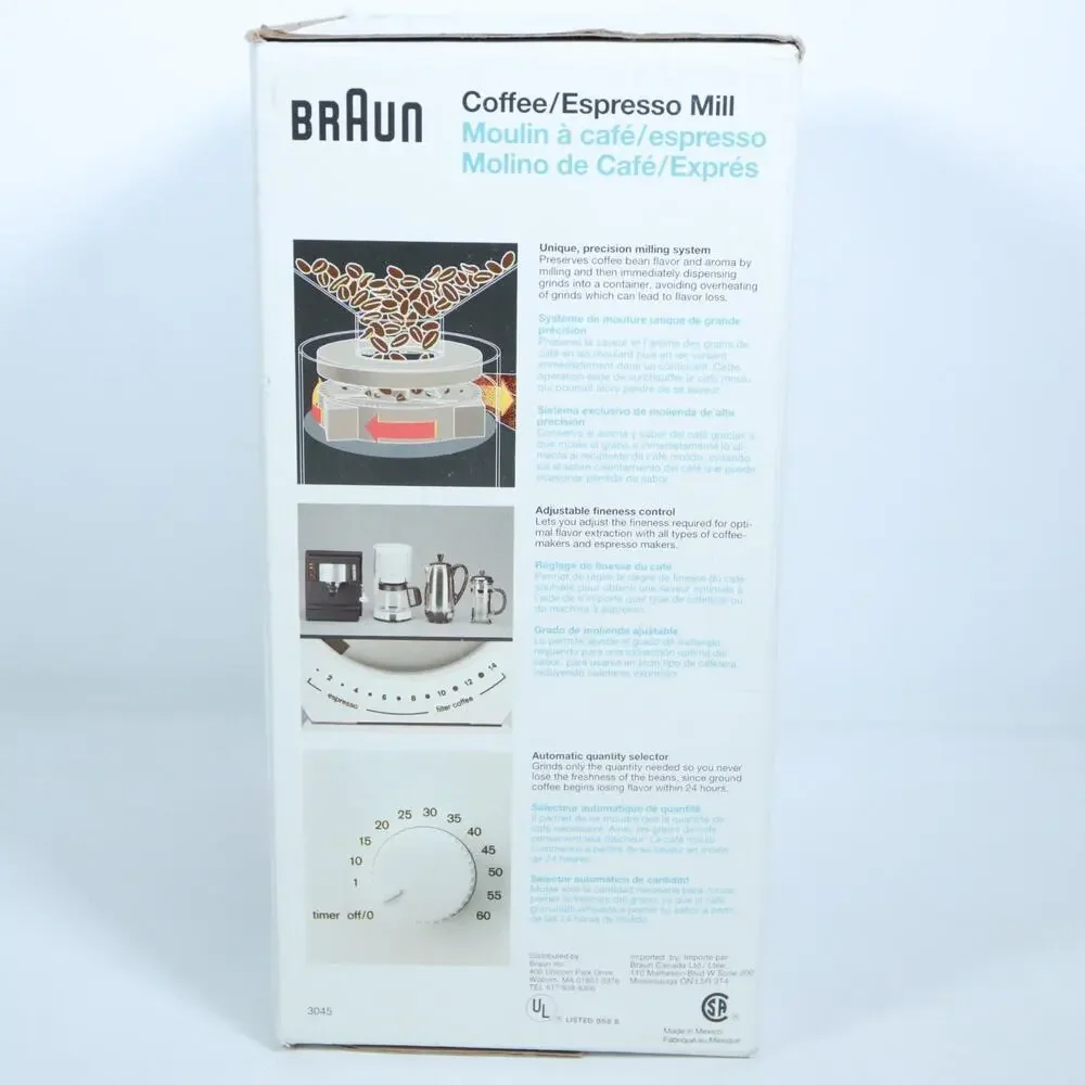 Braun coffee grinder